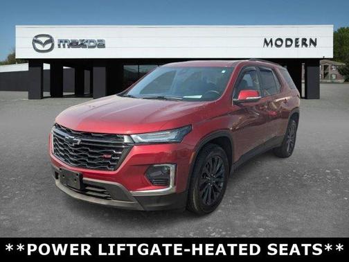 Red 2023 Chevrolet Traverse RS