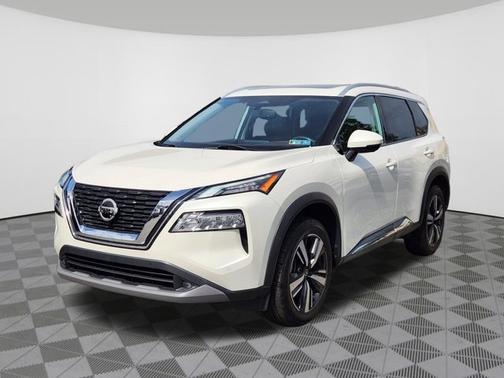 White 2021 Nissan Rogue SL