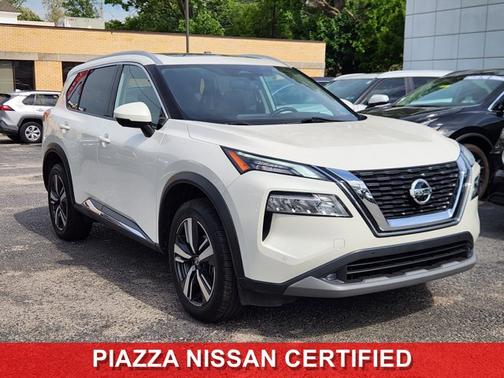 White 2021 Nissan Rogue SL