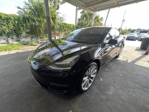 Solid Black 2018 Tesla Model 3 Long Range