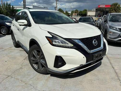 Pearl White Tricoat 2019 Nissan Murano Platinum