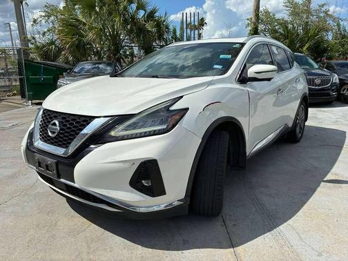 Pearl White Tricoat 2019 Nissan Murano Platinum