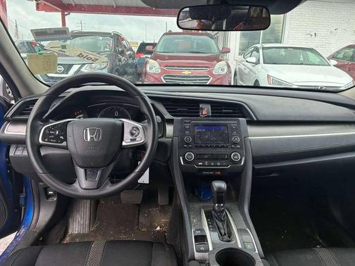 Aegean Blue Metallic 2019 Honda Civic LX