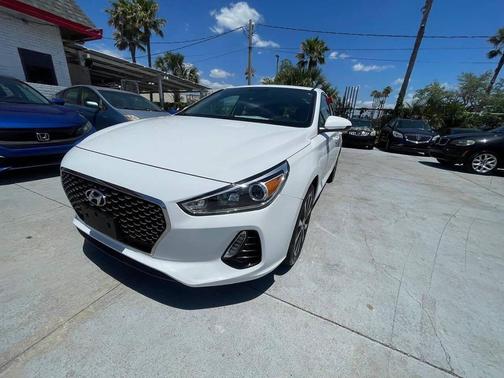 Ceramic White 2019 Hyundai Elantra GT Base