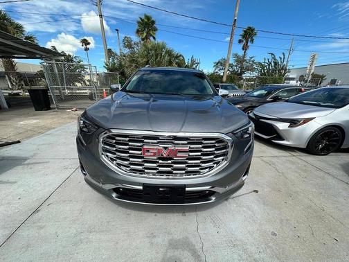 Satin Steel Metallic 2019 GMC Terrain Denali