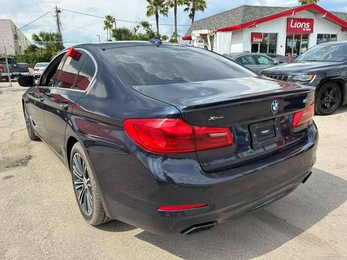 Mediterranean Blue Metallic 2018 BMW 540 i xDrive