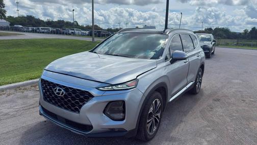 Shimmering Silver Pearl 2020 Hyundai SANTA FE SEL 2.4