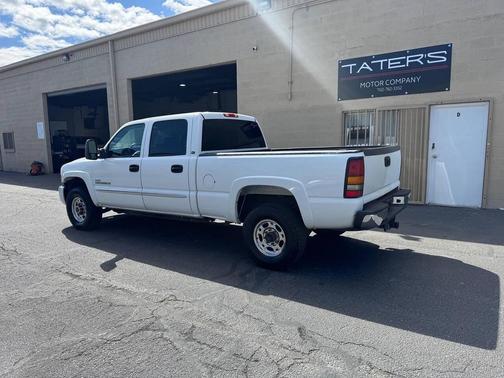 Summit White 2007 GMC Sierra 2500 SLT H/D Crew Cab