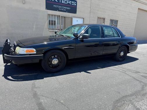 Black 2011 Ford Crown Victoria Police Interceptor