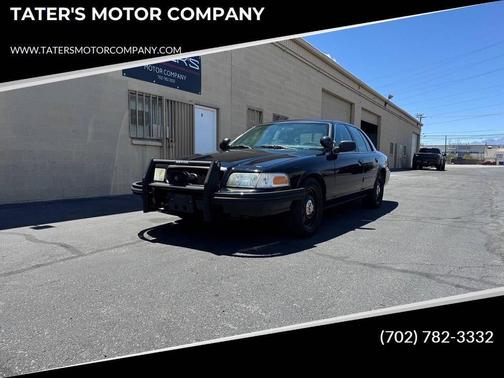 Black 2011 Ford Crown Victoria Police Interceptor