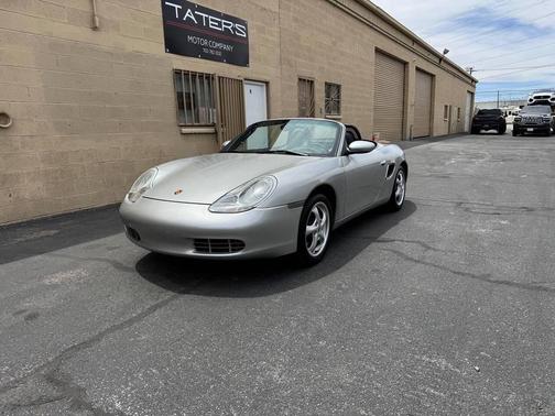 Arctic Silver Metallic 2000 Porsche Boxster Base 2dr Convertible