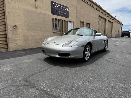 Arctic Silver Metallic 2000 Porsche Boxster Base 2dr Convertible