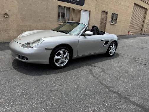Arctic Silver Metallic 2000 Porsche Boxster Base 2dr Convertible