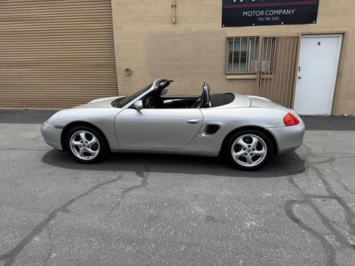 Arctic Silver Metallic 2000 Porsche Boxster Base 2dr Convertible