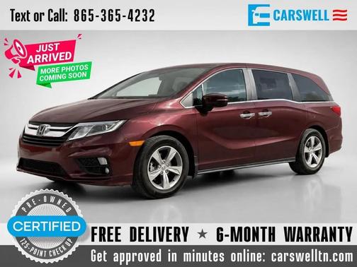 Burgnd 2018 Honda Odyssey EX-L
