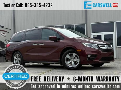 Burgnd 2018 Honda Odyssey EX-L