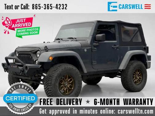 2017 Jeep Wrangler Willy Wheeler 4x4