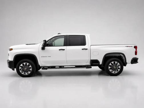Summit White 2021 Chevrolet Silverado 2500 Custom