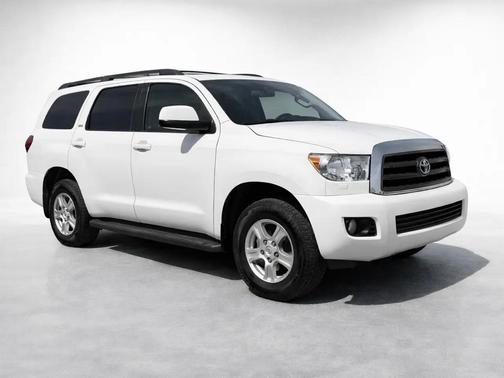 Super White 2012 Toyota Sequoia SR5