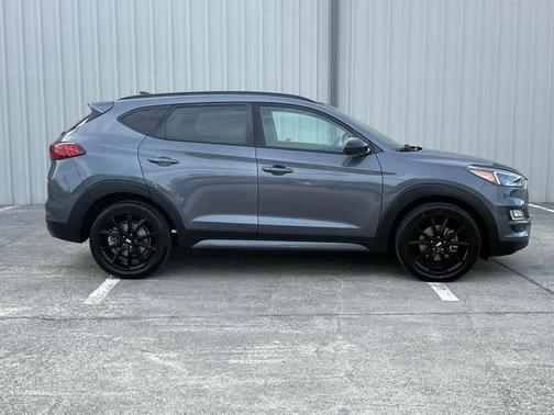 Coliseum Gray 2019 Hyundai TUCSON Night