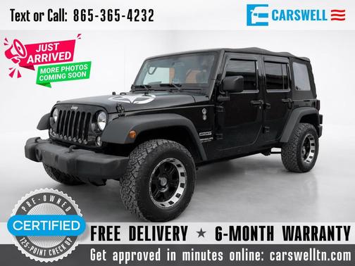 2016 Jeep Wrangler Unlimited Sport