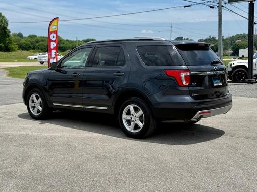 Shadow Black 2017 Ford Explorer XLT
