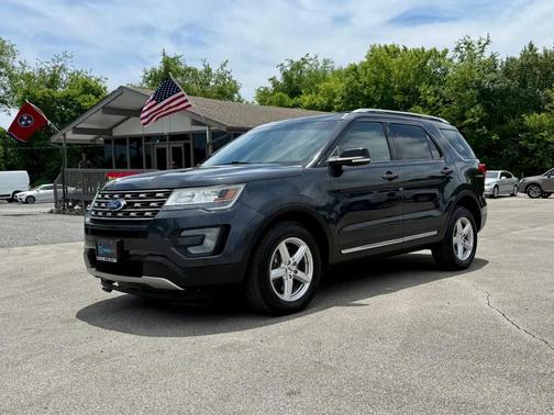 Shadow Black 2017 Ford Explorer XLT