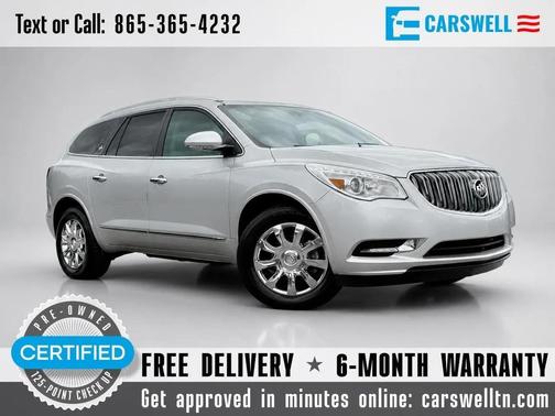 Quicksilver Metallic 2017 Buick Enclave Leather