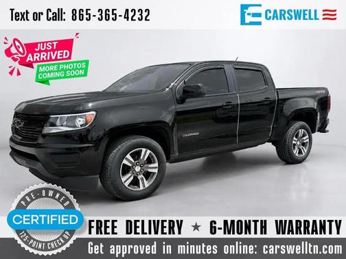 Black 2018 Chevrolet Colorado WT