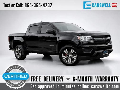 Black 2018 Chevrolet Colorado WT