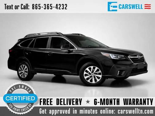 Crystal Black Silica 2022 Subaru Outback Premium