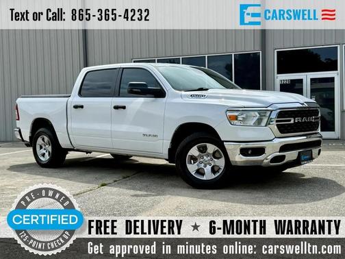 Bright White Clearcoat 2023 RAM 1500 Big Horn/Lone Star