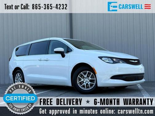 Bright White Clearcoat 2022 Chrysler Voyager LX