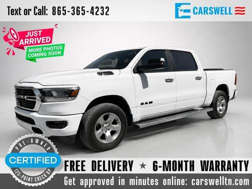 Bright White Clearcoat 2019 RAM 1500 Big Horn