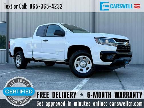 Summit White 2022 Chevrolet Colorado WT