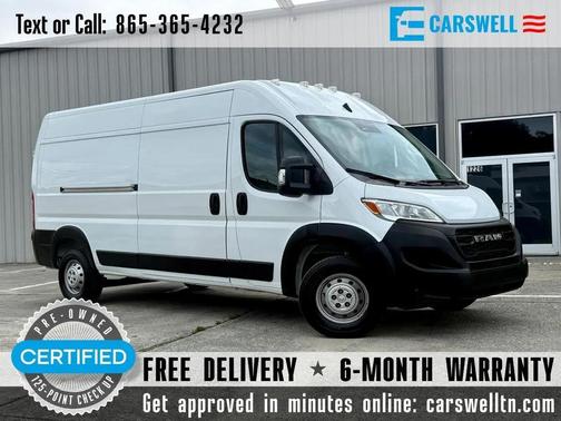 Bright White Clearcoat 2023 RAM ProMaster 2500 High Roof