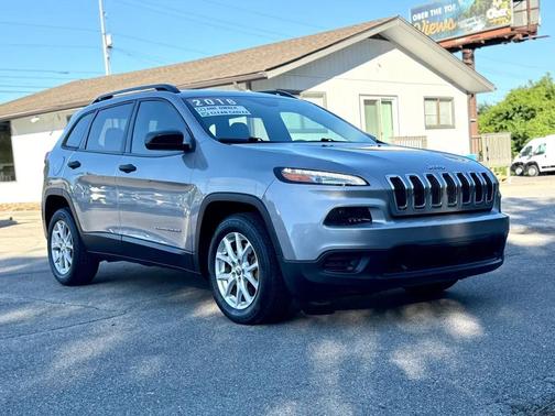 Billet Silver Metallic Clearcoat 2016 Jeep Cherokee Sport