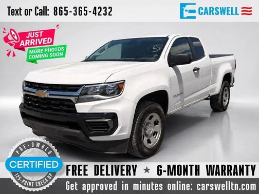 Summit White 2022 Chevrolet Colorado WT