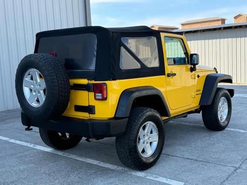 Baja Yellow Clearcoat 2015 Jeep Wrangler Sport