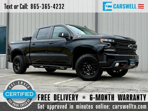 Black 2022 Chevrolet Silverado 1500 Limited LT Trail Boss