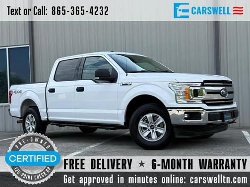 Oxford White 2018 Ford F-150 XLT