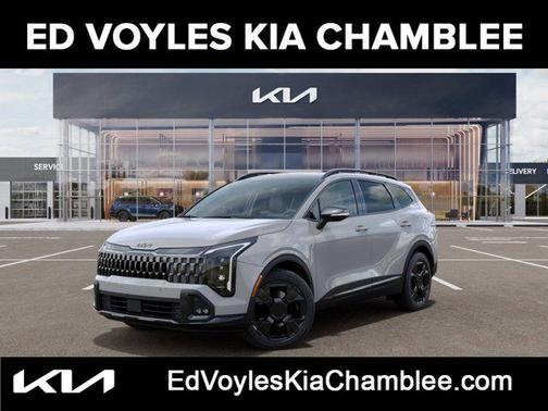 Wolf Gray 2026 Kia Sportage X-Line
