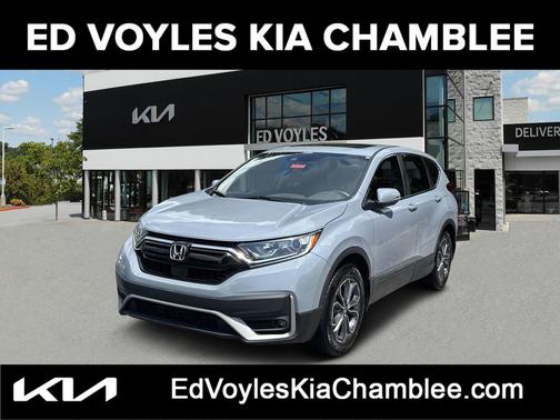 Baby Blue 2022 Honda CR-V 2WD EX-L