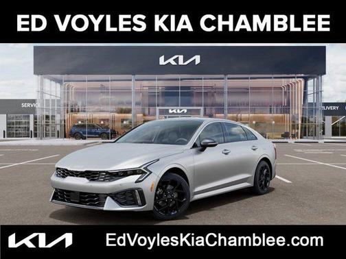 Steel Matte Gray 2026 Kia K5 GT-Line AWD