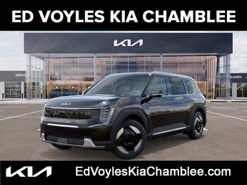 Ebony Black 2026 Kia EV9 Wind