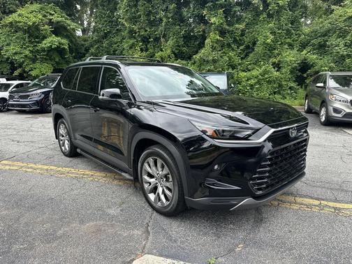 Midnight Black Metallic 2024 Toyota Grand Highlander Limited