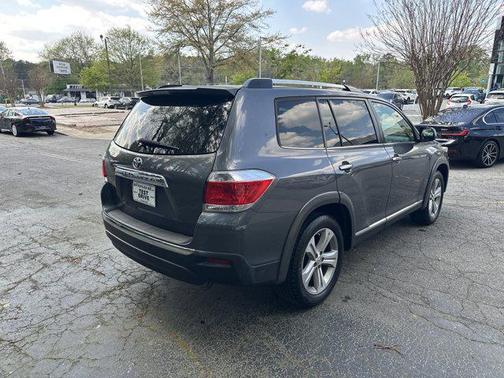 Magnetic Gray Metallic 2012 Toyota Highlander Limited