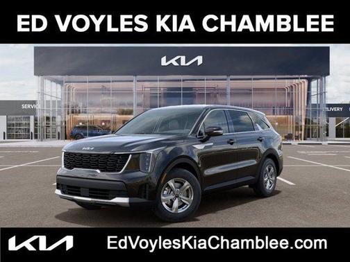 Ebony Black 2026 Kia Sorento LX