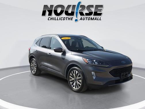 Gray Metallic 2021 Ford Escape Titanium