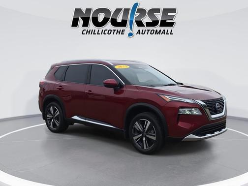 Scarlet Ember Tintcoat 2023 Nissan Rogue Platinum